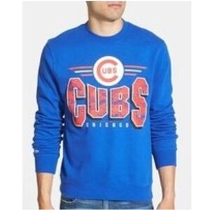 Vintage Mitchell & Ness Cubs Crewneck Sweatshirt Men’s XL Blue Red Logo